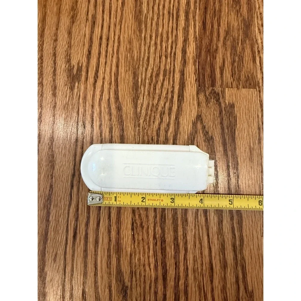 Vintage Clinique Foldable Hair Brush With Mirror Travel Size Folds in Half White